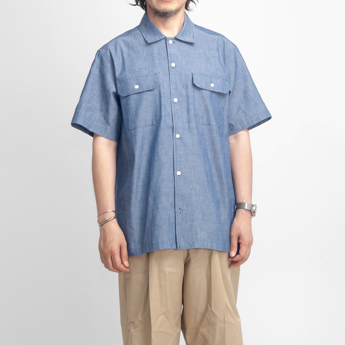 ラニーズジェネラルストア LANI'S General Store シャンブレー 半袖