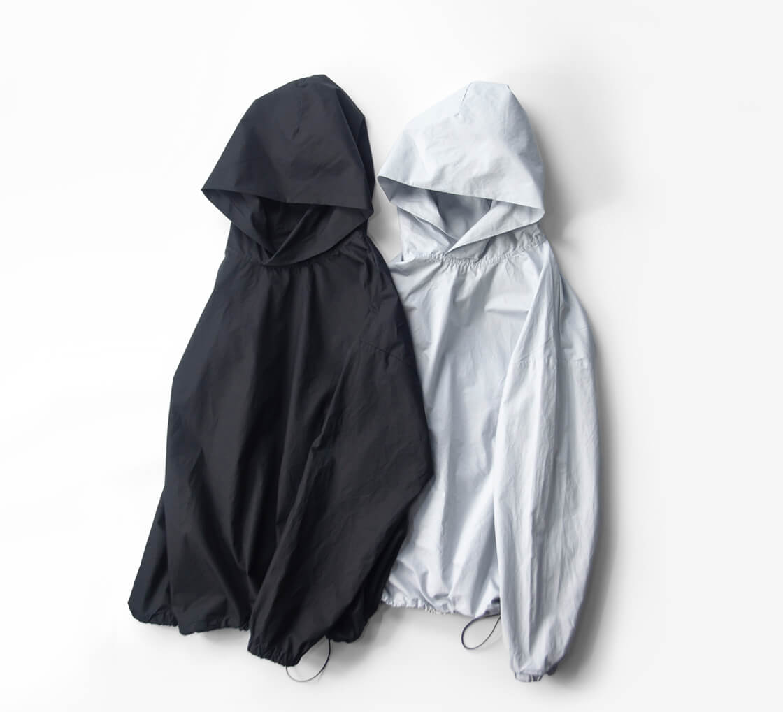 MANUAL ALPHABET マニュアルアルファベット 別注 タイプライター フードシャツ シャツパーカー 日本製 メンズ