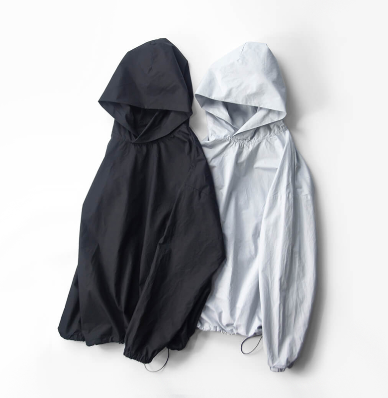 MANUAL ALPHABET マニュアルアルファベット 別注 タイプライター フードシャツ シャツパーカー 日本製 メンズ