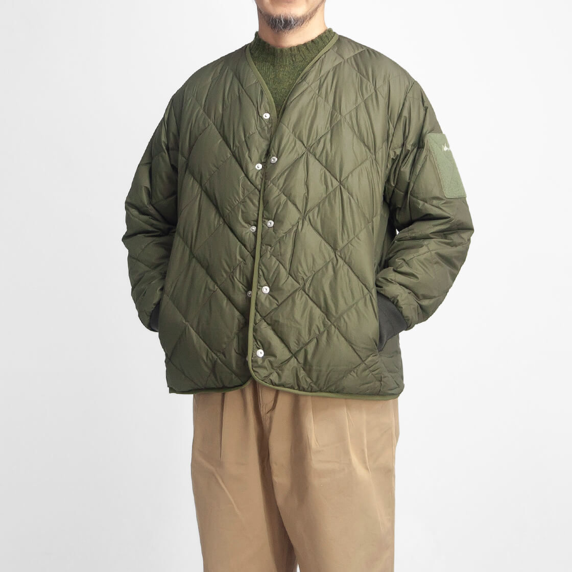 MANUAL ALPHABET ダウンジャケット MANUAL ALPHABET（マニュアルアルファベット） NANGA×MANUAL ALPHABET