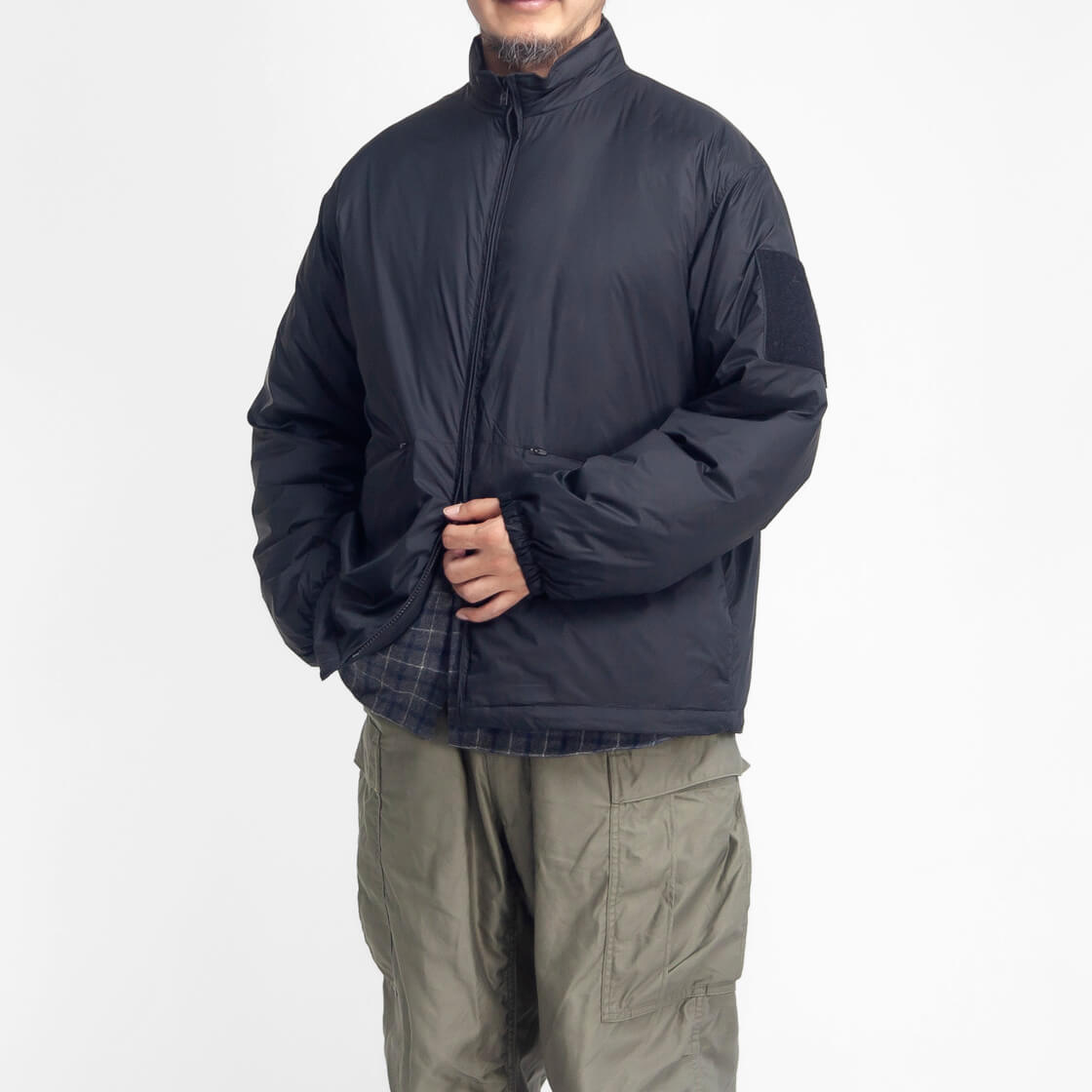 未使用 NANGA × MANUAL ALPHABET ダウン ブラック 3 MANUAL ALPHABET（マニュアルアルファベット） MANUAL ALPHABET NANGA