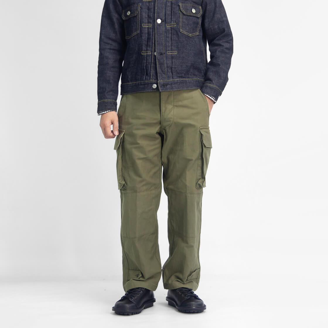 アラン ARAN M-49 フィールドカーゴパンツ M-47 日本製 メンズ : MARC