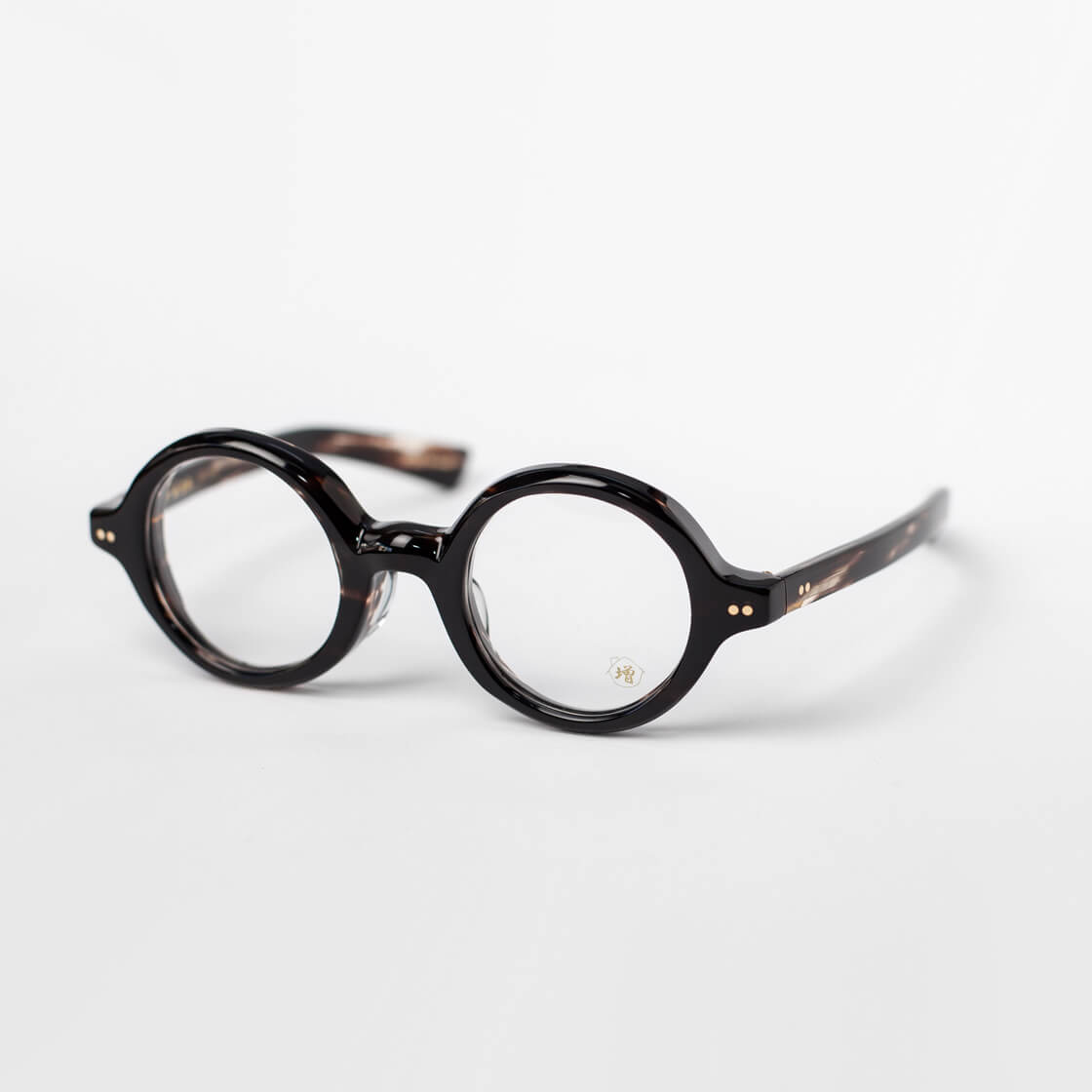 ラウンドフレーム 金治郎 セルロイド 10金 MK-039 日本製 鯖江 メガネ