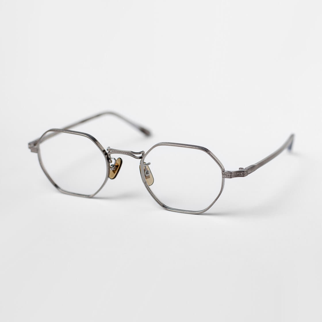 内藤熊八作 オクタゴンフレーム コンビネーション N-305 日本製 鯖江