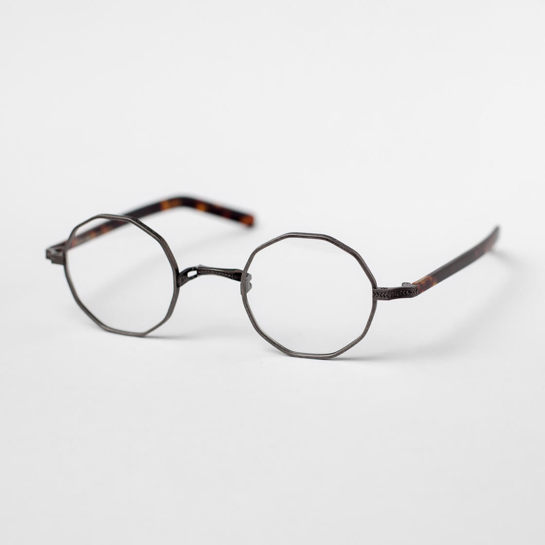 内藤熊八作 多角形フレーム コンビネーション 一山ブリッジ N-309 日本