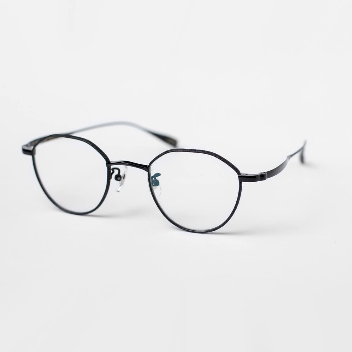 クラウンパントフレーム 辻眼鏡 国松謹製 チタン TJ-002 日本製 鯖江