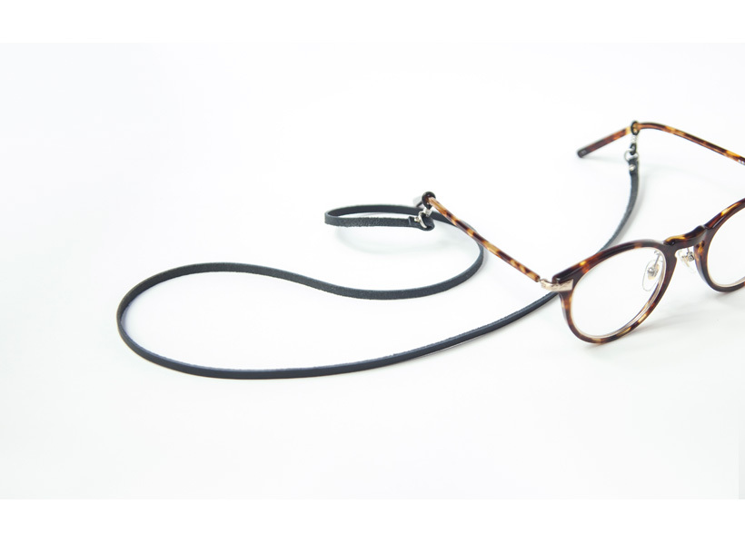 グラスコード レザー 牛革 平型 ザ・ロープ THE ROPE 国産 メガネコード 日本製 おしゃれ メガネチェーン 