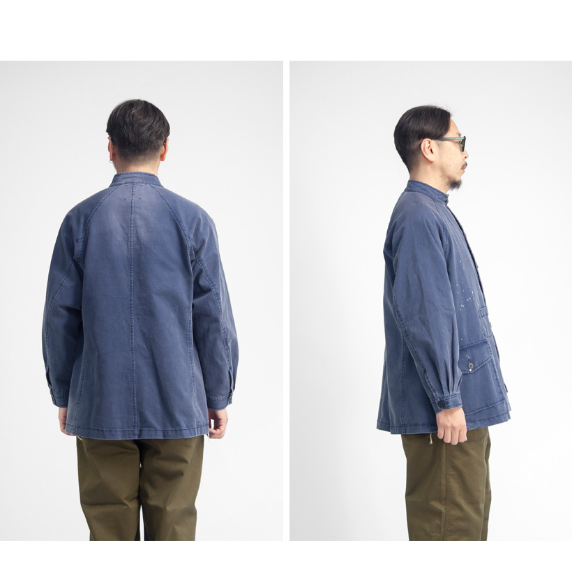 FOUND スタンドカラーカバーオール ファウンド リバーペインターズ