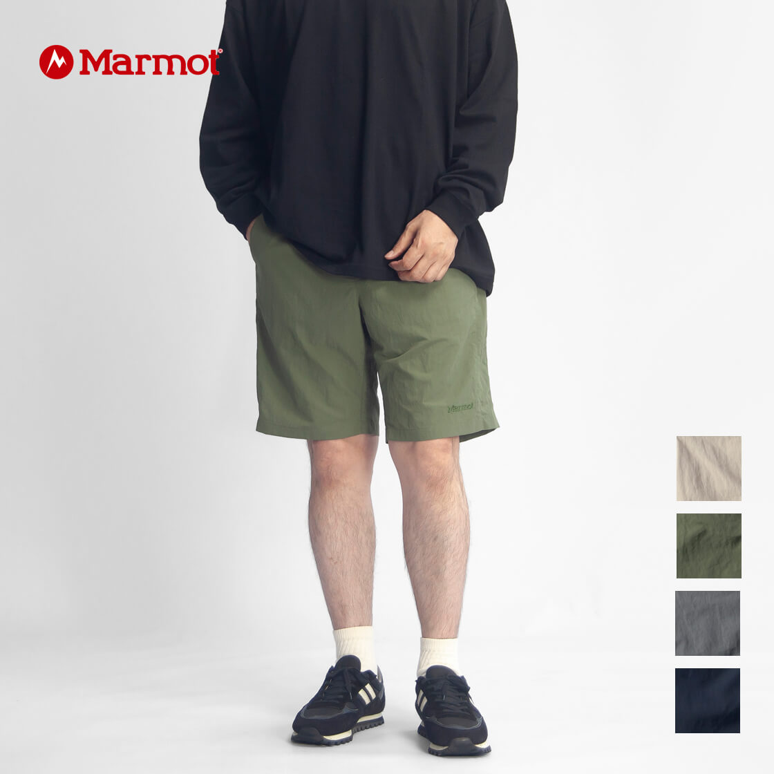 Marmot（マーモット） ナイロン 8インチ ギルドショーツ ショート
