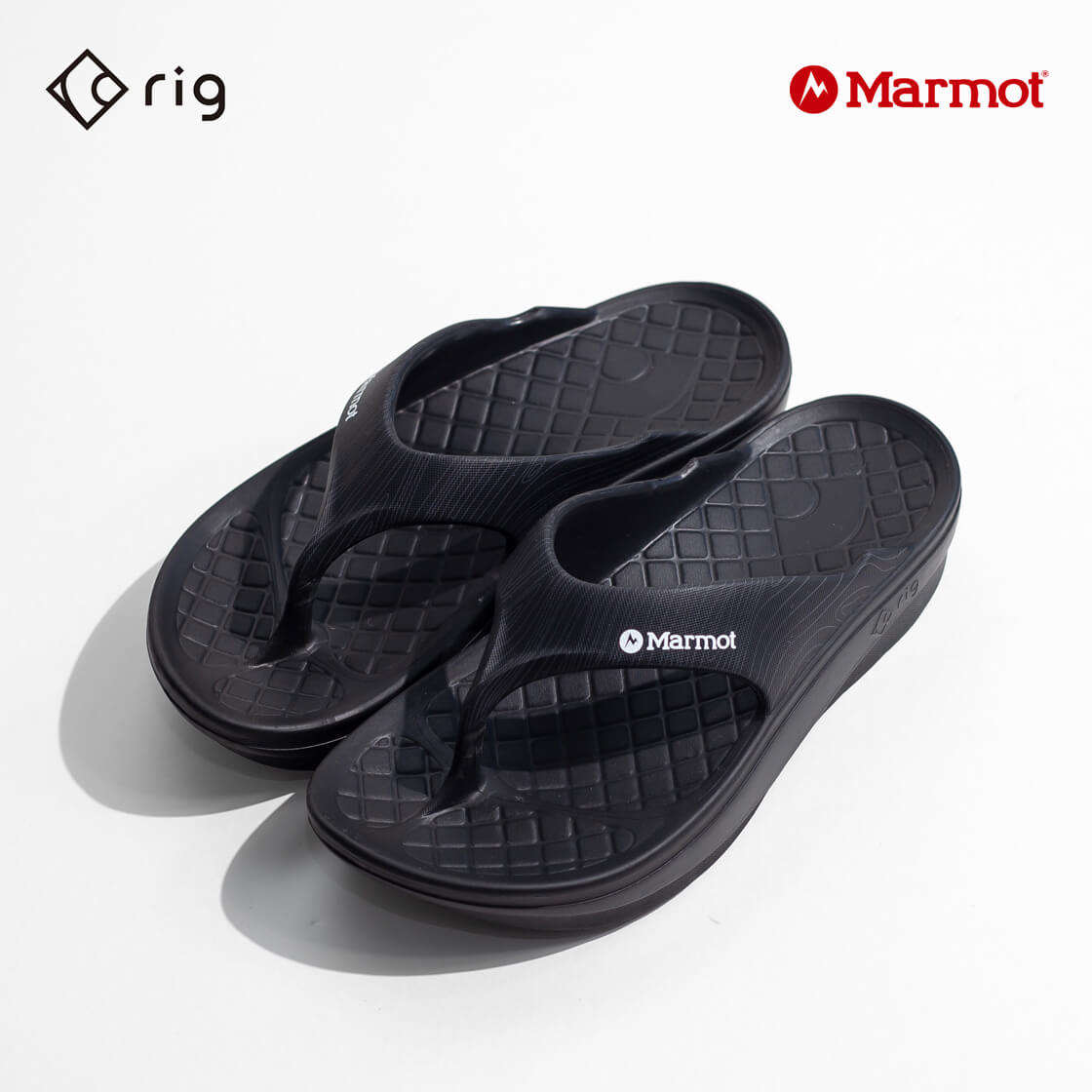 Marmot × rig リカバリーサンダル flipflop マーモット リグ Marmot × rig FOOTWEAR flipflop 2.0(マーモット × リグフット