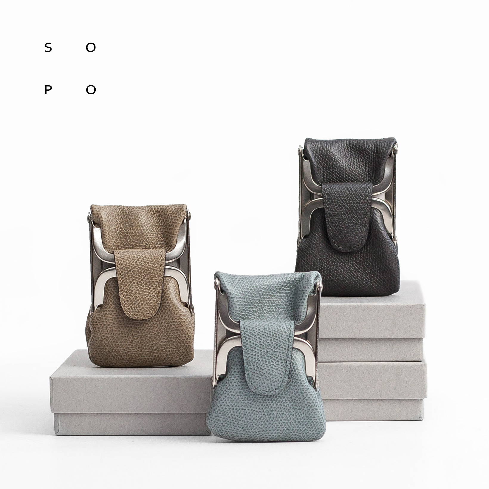 UNDERCOVER 19aw サスペリア 小物入れ ガマ口 値下げ SOPO ソポ 型押しカーフレザー がま口コインケース 小銭入れ 財布 本革