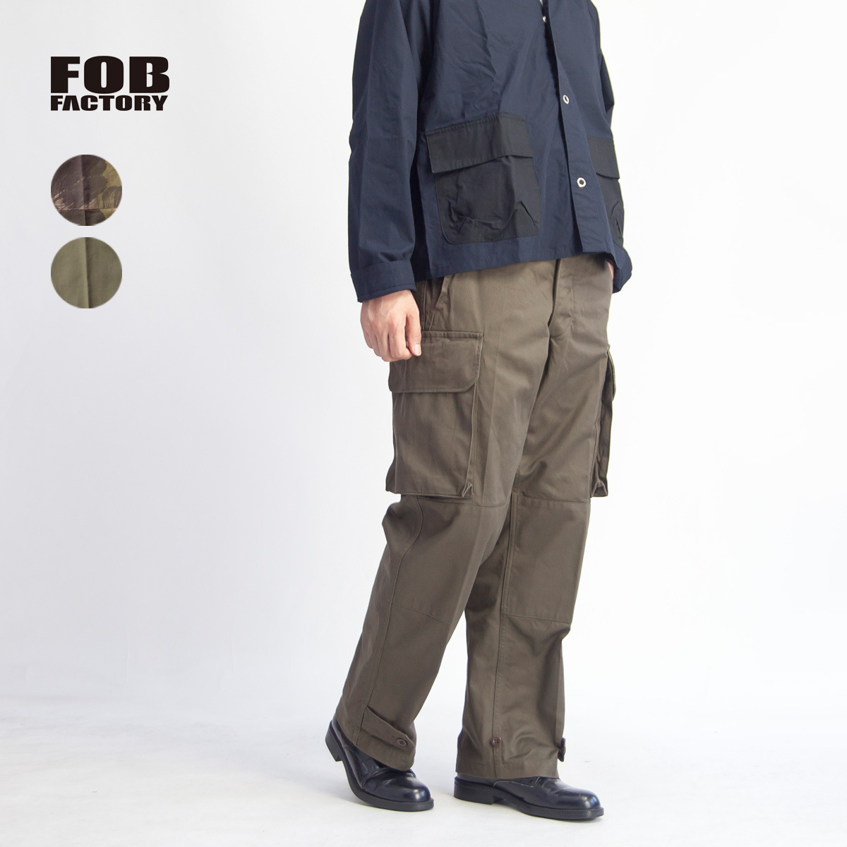【極美品】FOB FACTORY M-47 フランス軍カーゴパンツF0504 M se-f0504-00.jpg