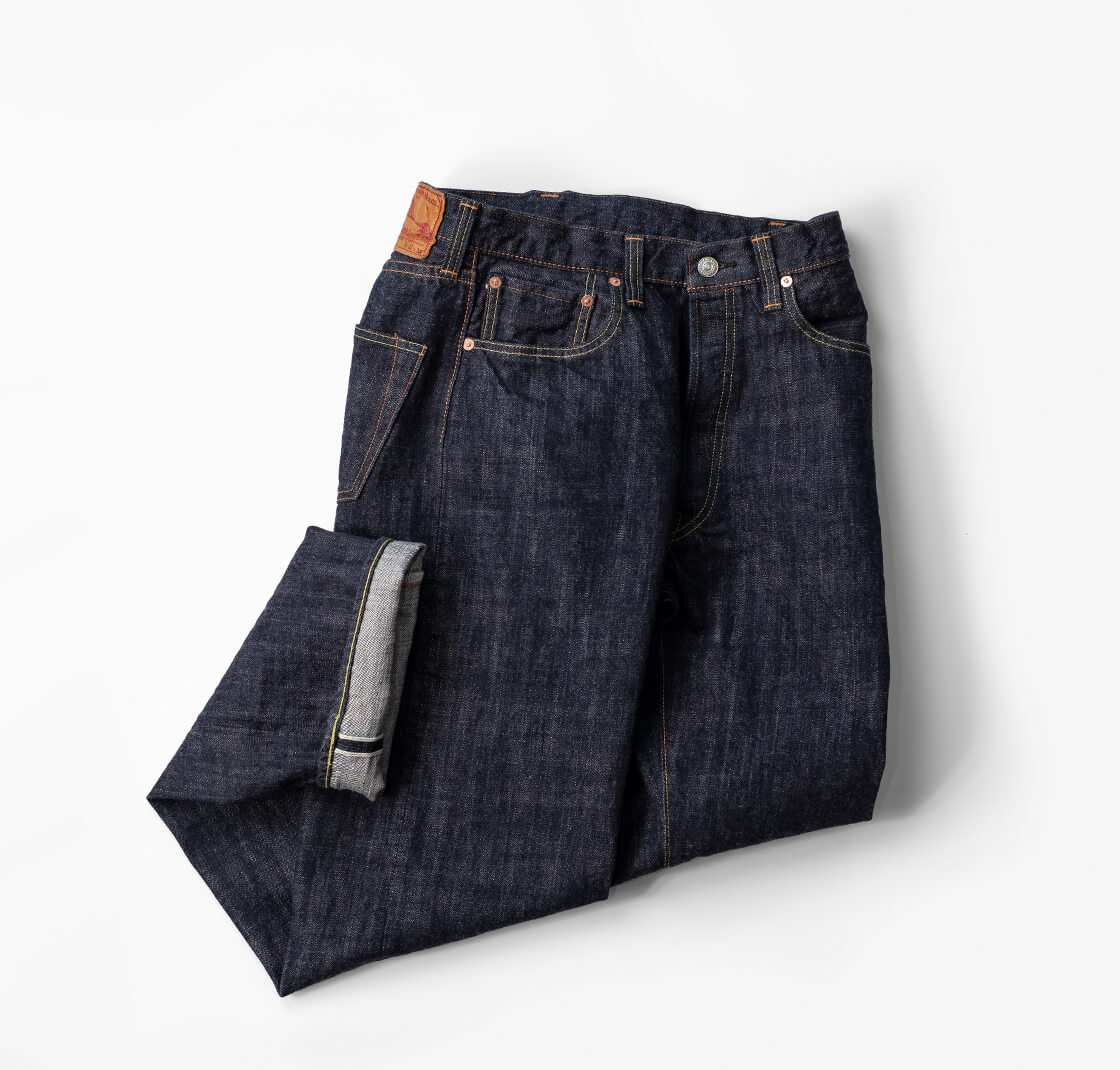 新品未使用、FOB factory GL3 DENIM F143（30） FOB FACTORY（エフオービーファクトリー） FOBファクトリー セルビッチ