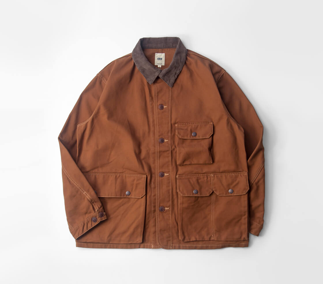 FOB FACTORY FOBファクトリー コットンダック ハンティングジャケット F2458 日本製 メンズ