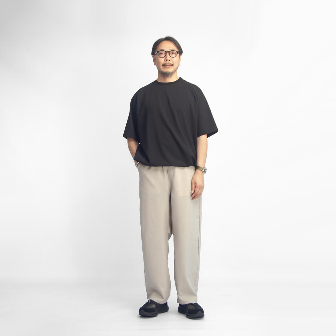LAOTOUR ブッチャー ドライ カーブドイージーパンツ セットアップ対応