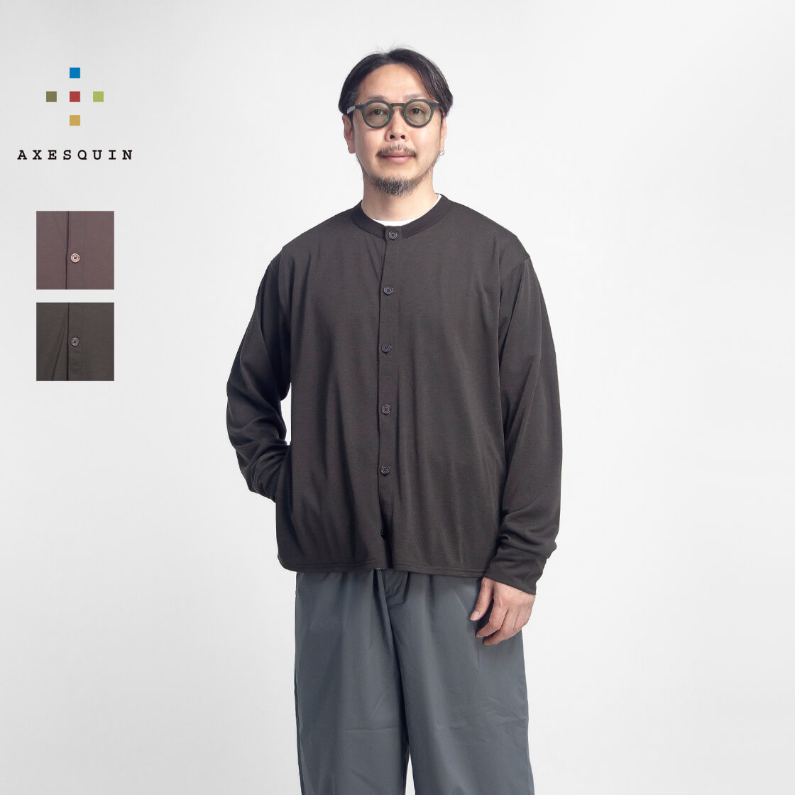 AXESQUIN（アクシーズクイン） クイックドライ クルーネック