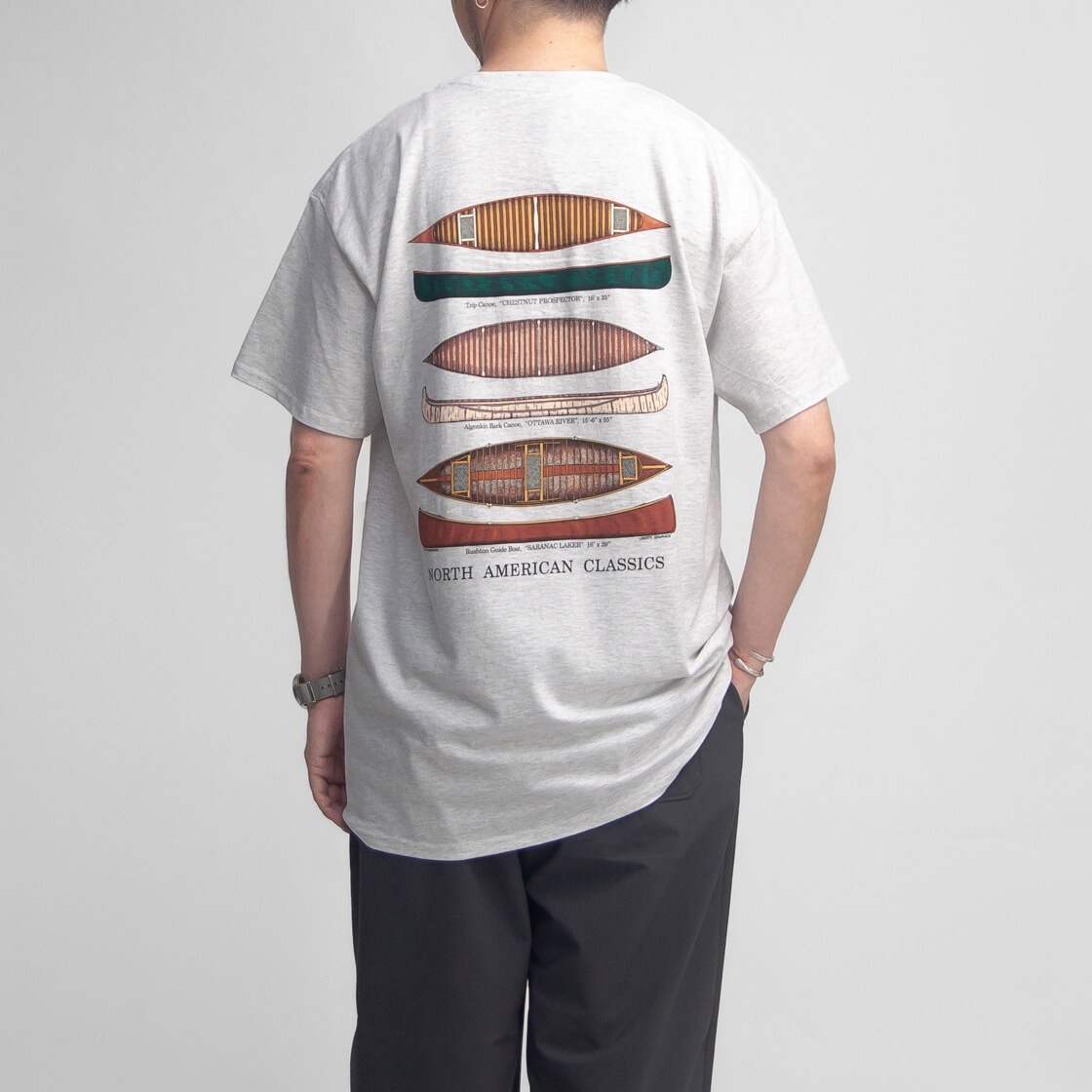 グラフィックプリントT COMME CA ISM｜グラフィックプリント 半袖Tシャツ | Rakuten Fashion
