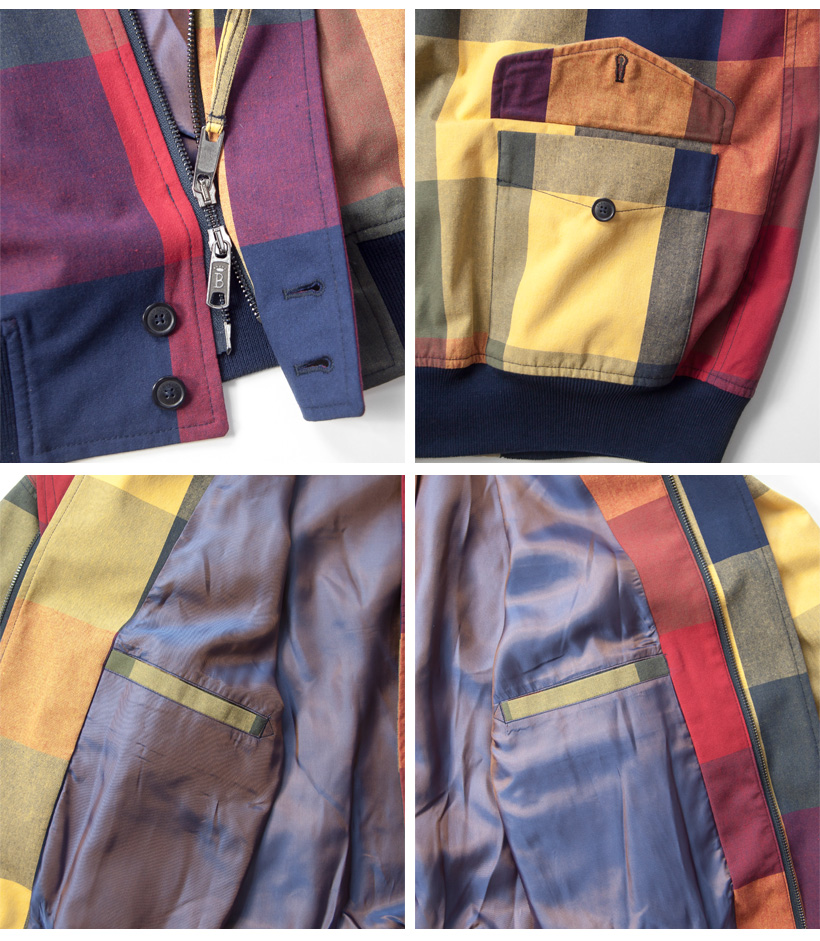 楽天市場】BARACUTA バラクータ アンパデッド パターン ウール
