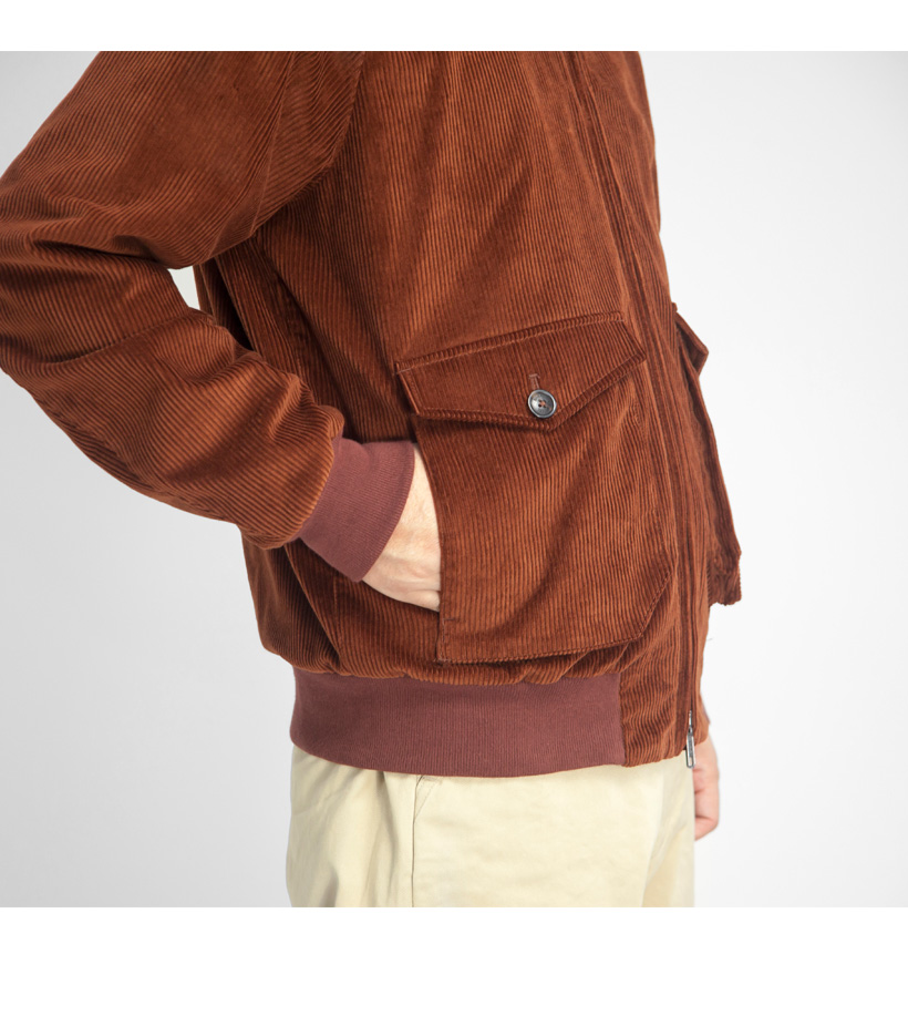 バラクーダ ハリントンジャケット G9 コーデュロイ　メンズ　38 BARACUTA バラクータ G9 コーデュロイ AFポケット ハリントン