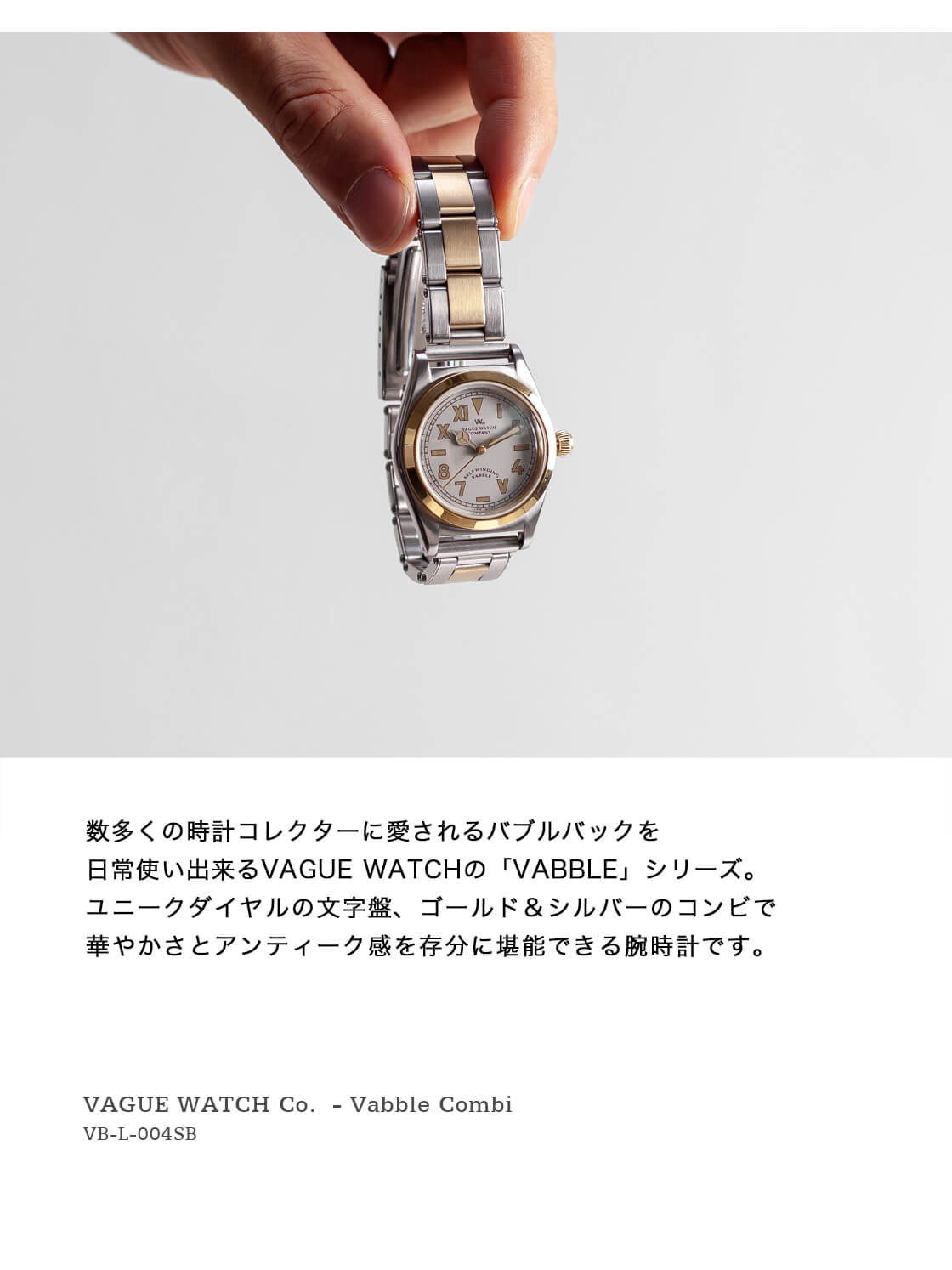 VAGUE WATCH Co. ヴァーグウォッチカンパニー Vabble Combi
