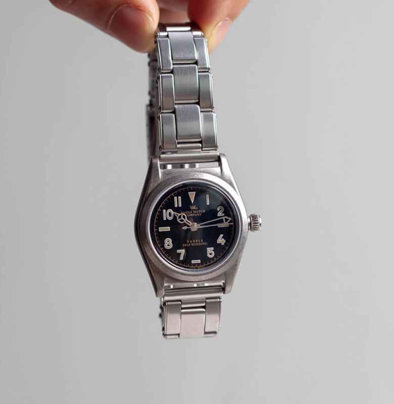 VAGUE WATCH Co. ヴァーグウォッチカンパニー Vabble ブラックダイヤル 自動巻き 腕時計 ウォッチ アンティーク