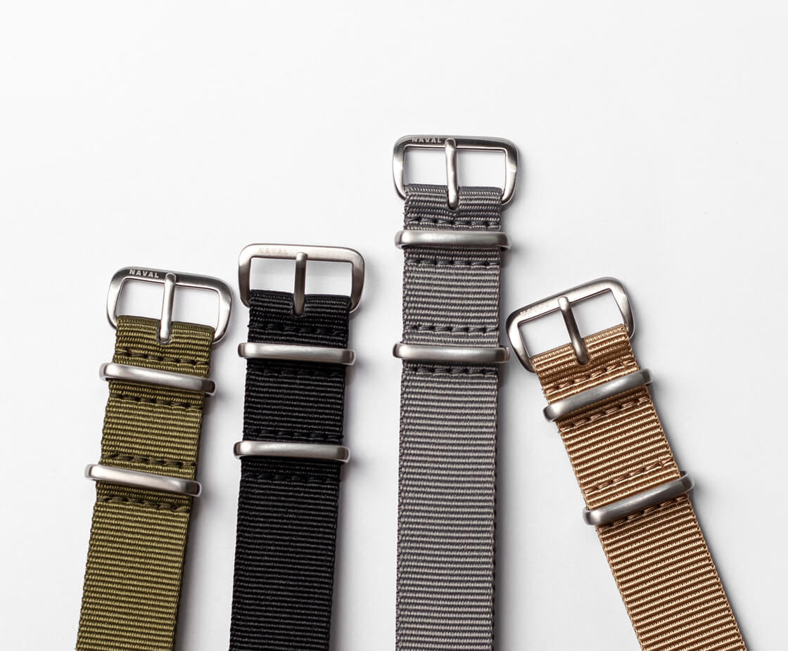 NAVAL WATCH（ナバルウォッチ） NATOタイプ ナイロンベルト ストラップ