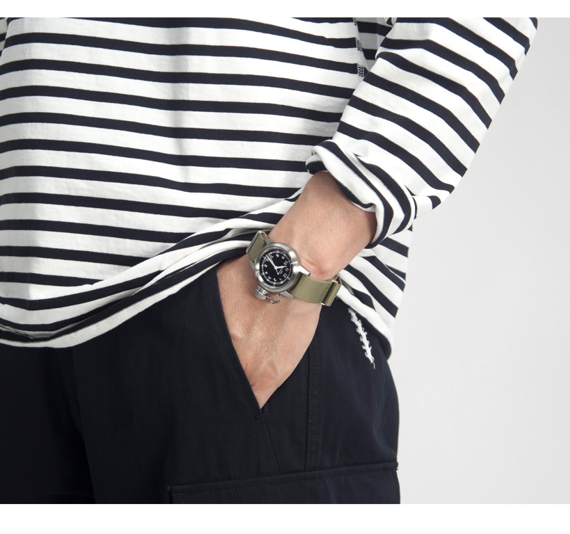 NAVAL WATCH（ナバルウォッチ） Mil.-04 シルバー BUSHIPS WATCHタイプ