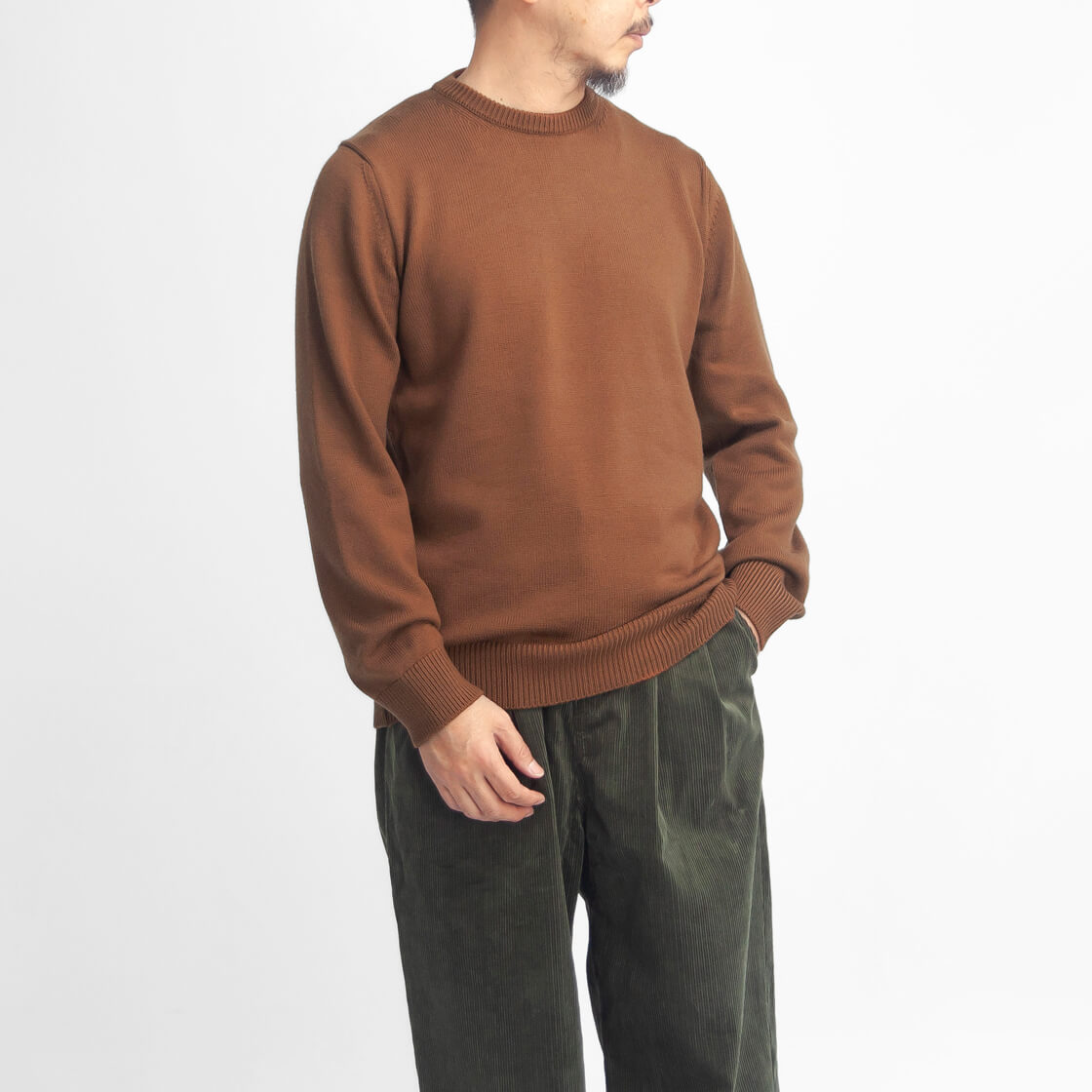 MOONCASTLE（ムーンキャッスル） MOONCASTLE WO7 クルーネックニット