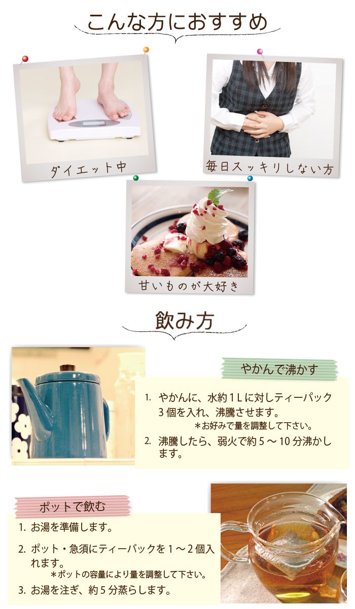 バナバ茶飲み方