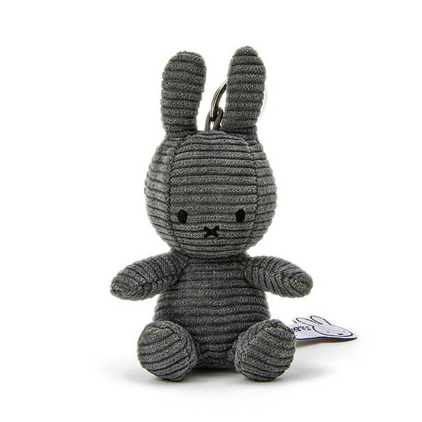 (公式ショップ)コーデュロイキーチェーン ミッフィー　BON TON TOYS MiffyCorduroy Keychain｜marcsstore｜04