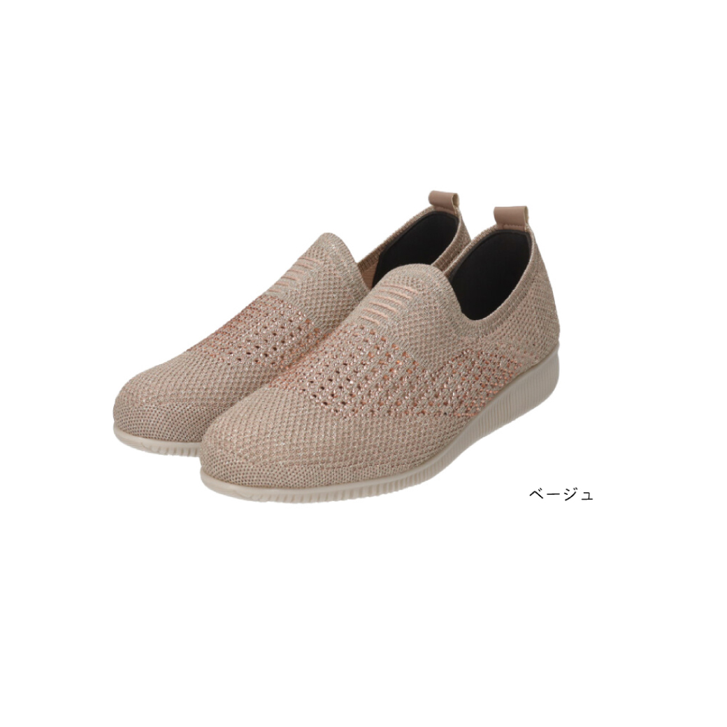 母の日 ギフト 【セール価格】maRe maRe　マーレマーレ　ラメニットスリッポンSE252619　レディース　歩きやすい　　 | maRemaRe | 03