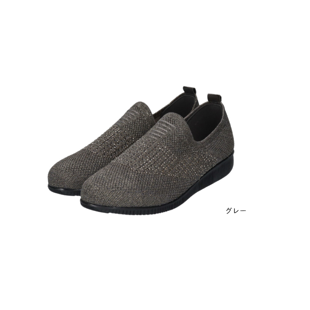 母の日 ギフト 【セール価格】maRe maRe　マーレマーレ　ラメニットスリッポンSE252619　レディース　歩きやすい　　 | maRemaRe | 02