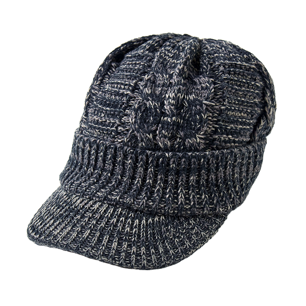 帽子 キャスケット レディース つば付きニット帽 ニット帽 秋 冬 防寒 暖かい 小顔効果 フリーサイズ 大きいサイズ 大きめ 伸縮性 ゆったり  アイメディア