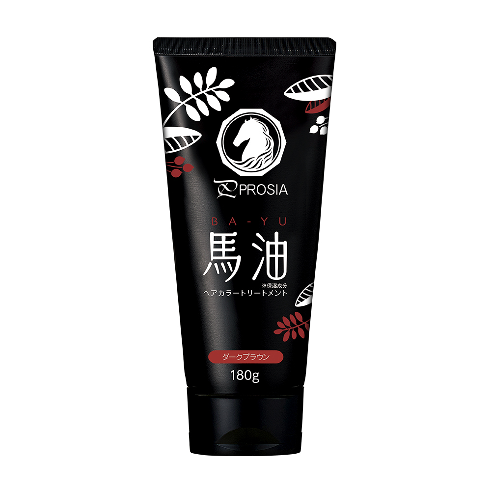 アイメディア 白髪染め トリートメント 馬油ヘアカラートリートメント