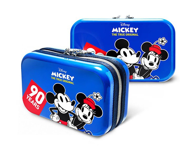 ミッキー ミニー ハードケースポーチ　限定 Disney ミッキー MICKEY ミニー MINNIE ディズニー 小物入れ
