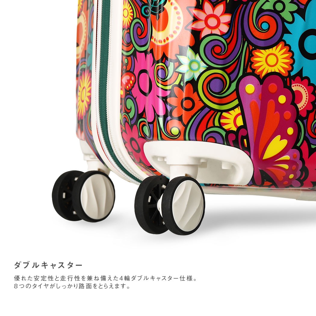 アンジェリークスピカ　花柄トートバッグとキャリーケースセット　ラスト1点 5110-m-001.jpg