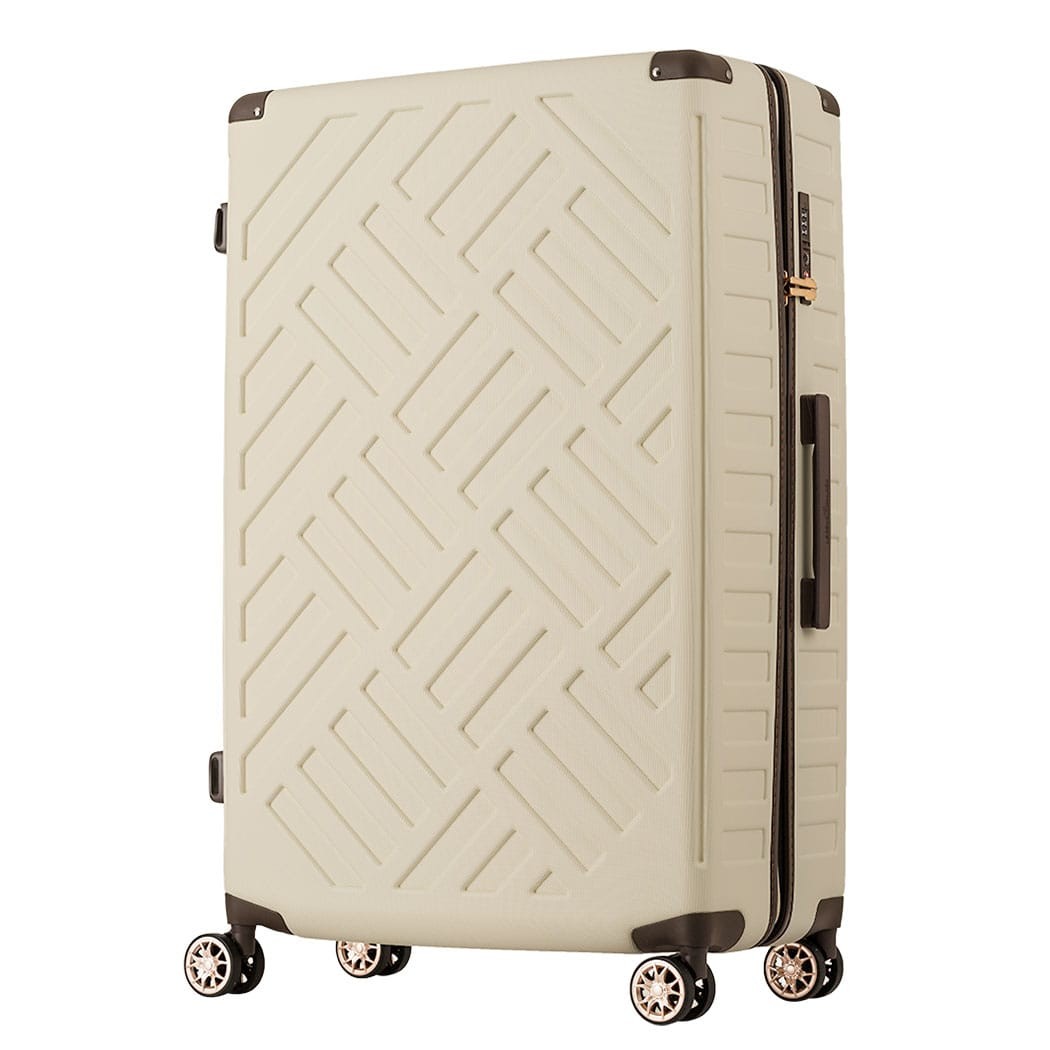 スーツケース キャリーケース キャリーバッグ トランク 大型 軽量 Lサイズ 特大 LL おしゃれ 静音 ハード ファスナー ビジネス 8輪  5204-76