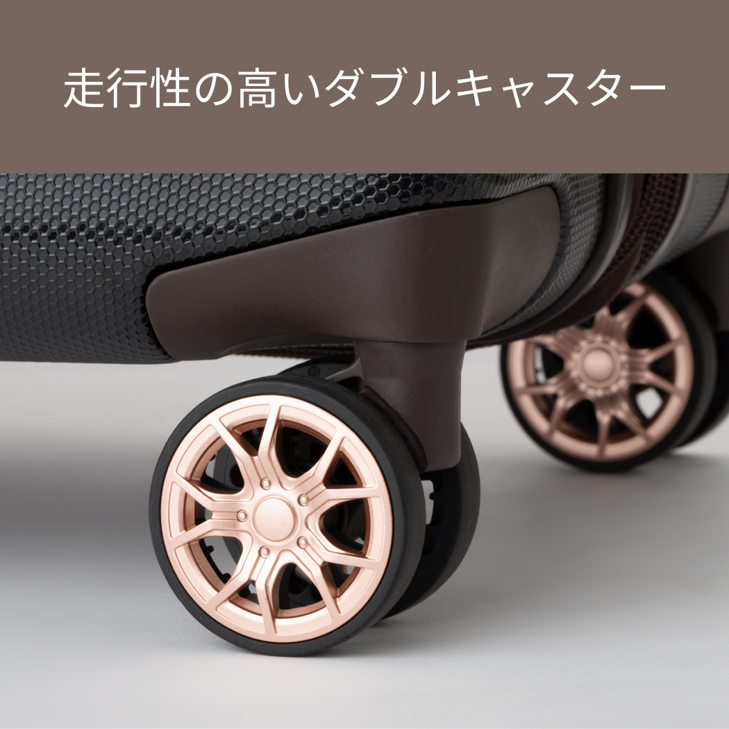 LEGEND WALKER デッキ・ジッパープラス 5514-49 スーツケース キャリーケース 容量拡張機能 防犯ファスナー ダイヤルロック Sサイズ 機内持込 1〜2泊_6