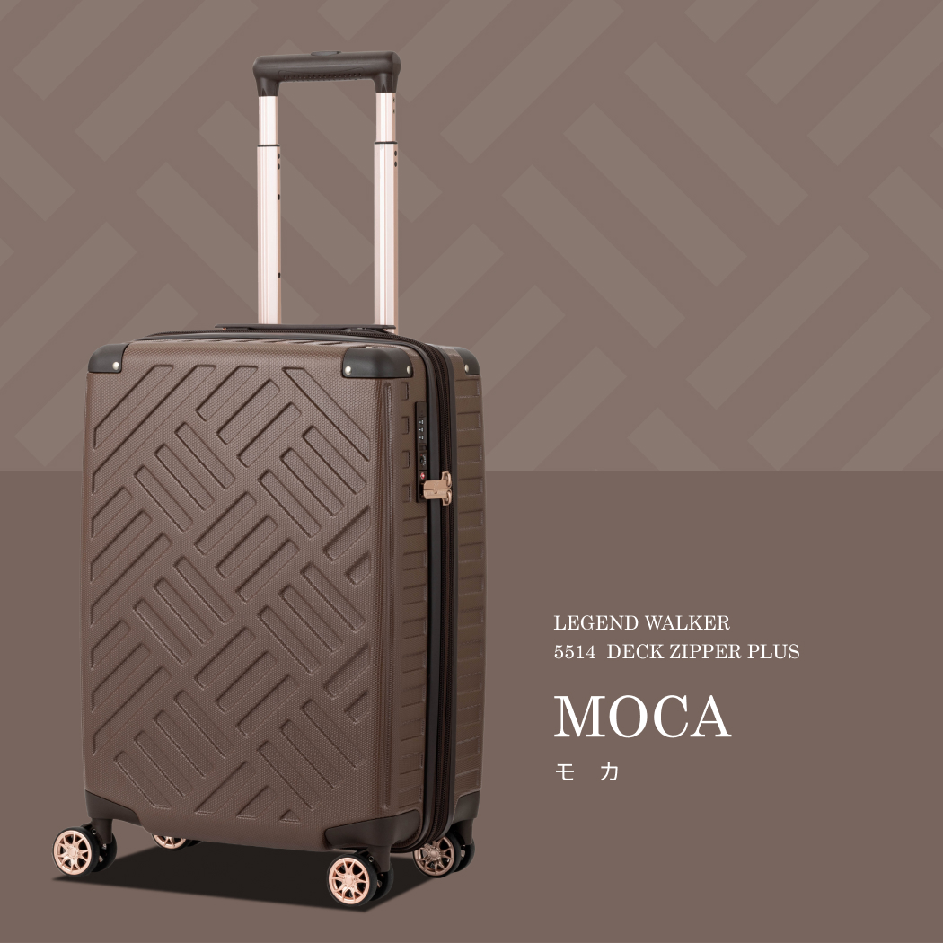 LEGEND WALKER デッキ・ジッパープラス 5514-49 スーツケース キャリー