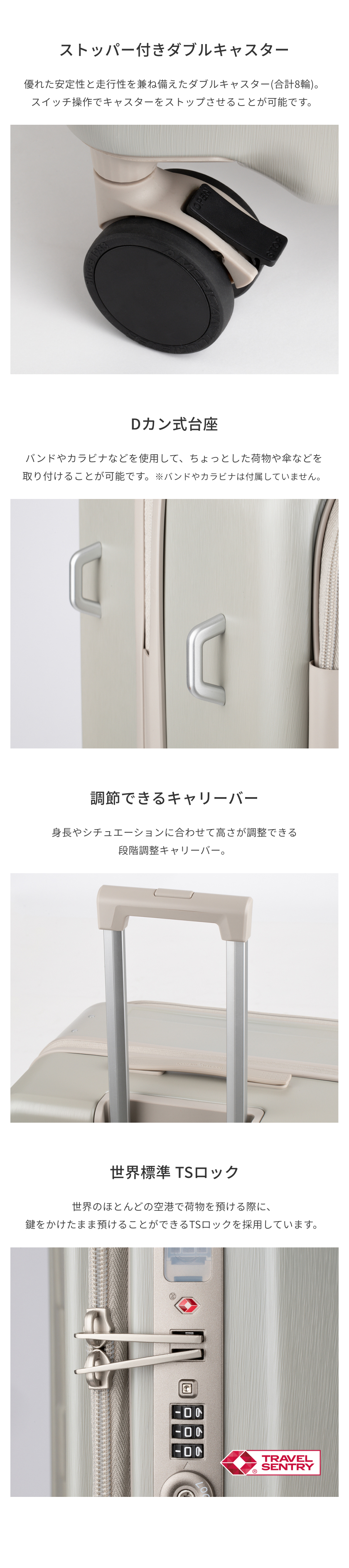 LEGEND WALKER（6033-66） スーツケース ファスナータイプ