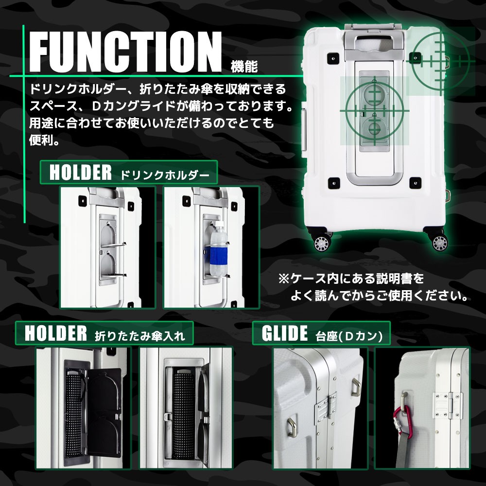 スーツケース キャリーケース キャリーバッグ トランク 中型 超軽量 M