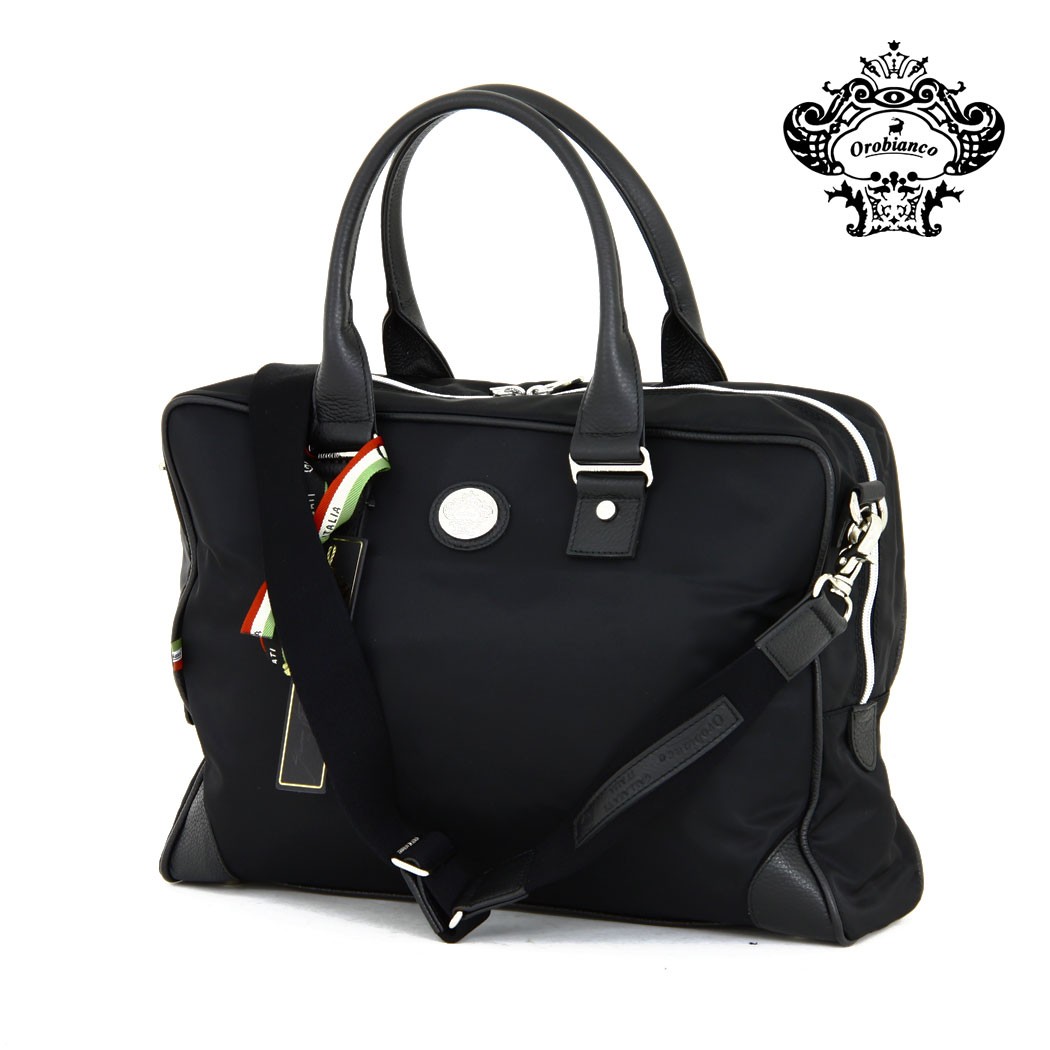 【美品】オロビアンコ　3wayバッグ ブリーフケース ABBATE ブラック 美品】オロビアンコ 3wayバッグ ブリーフケース ABBATE ブラック