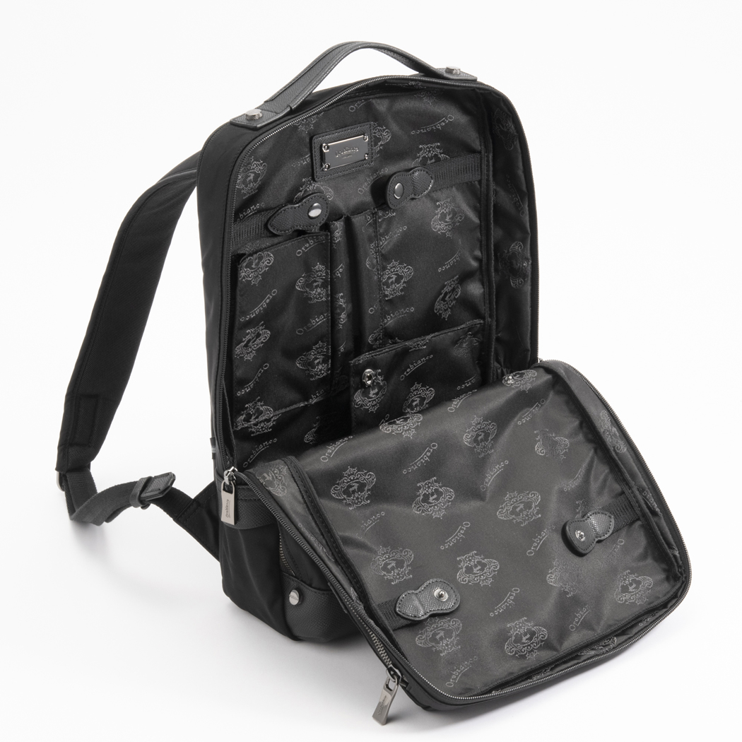 【無料ラッピング】オロビアンコ orobianco リュックサック メンズ レザー 牛革 リサイクルナイロン 正規品 orobianco-92967 SOLO PER TE ソロペルテ 送料無料