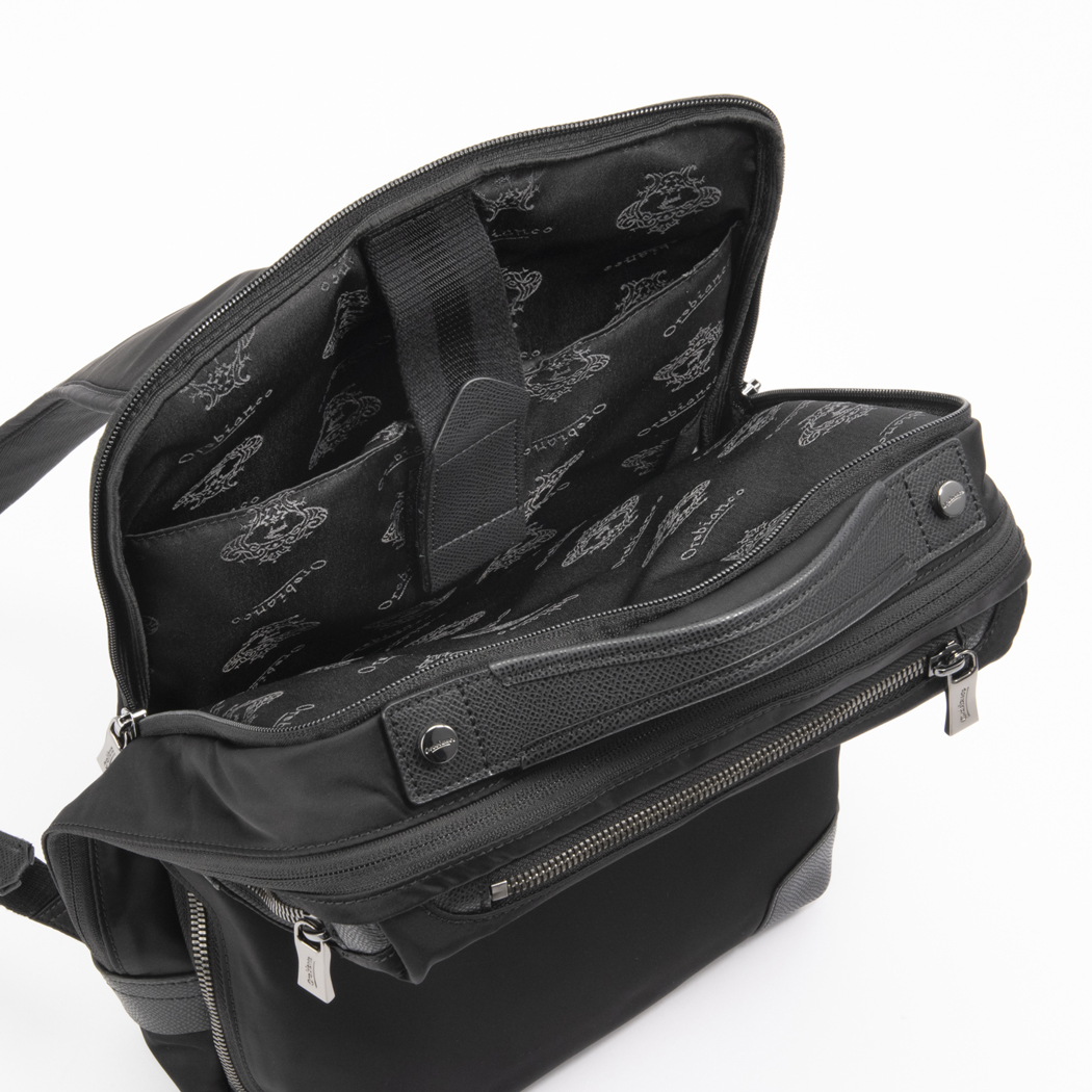 【無料ラッピング】オロビアンコ orobianco リュックサック メンズ レザー 牛革 リサイクルナイロン 正規品 orobianco-92967 SOLO PER TE ソロペルテ 送料無料