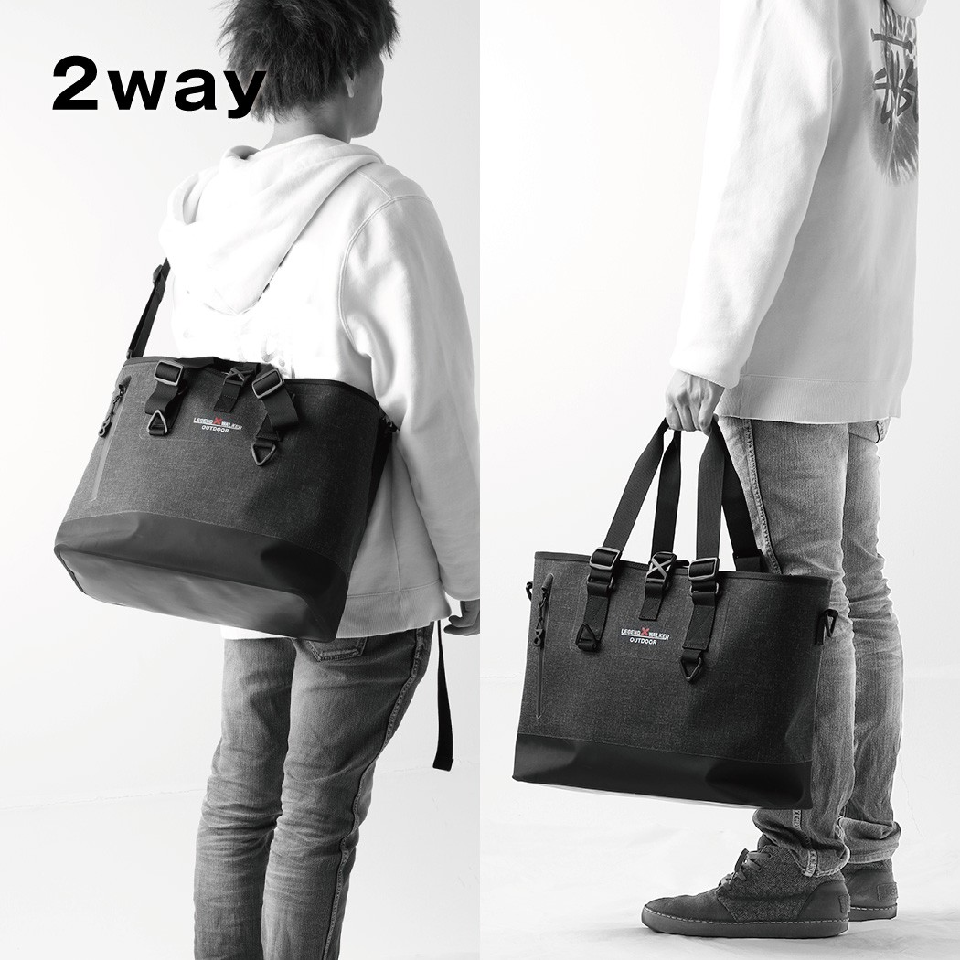 【未使用品】 go walker ショッピングバッグ メランジデニム バッグのみ 4580445410108_05.jpg