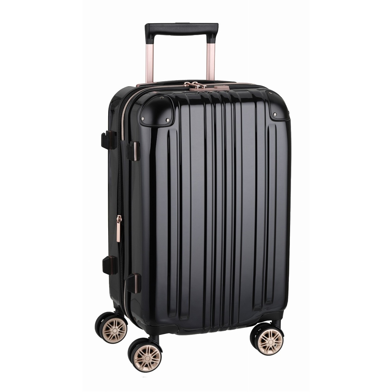 スーツケース トランクケース レディースバッグ Sサイズ 小型 超軽量 おしゃれ かわいい 拡張 5...