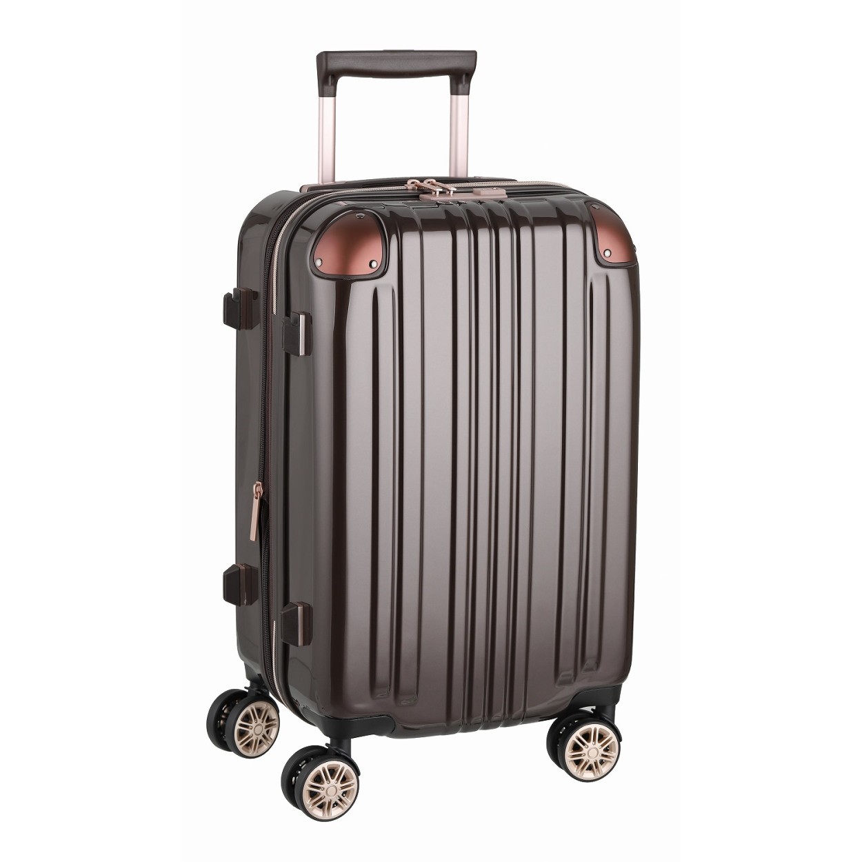 アウトレット スーツケース キャリーケース キャリーバッグ トランク 小型 軽量 Sサイズ おしゃれ 静音 ハード ファスナー 拡張 B-5122-55