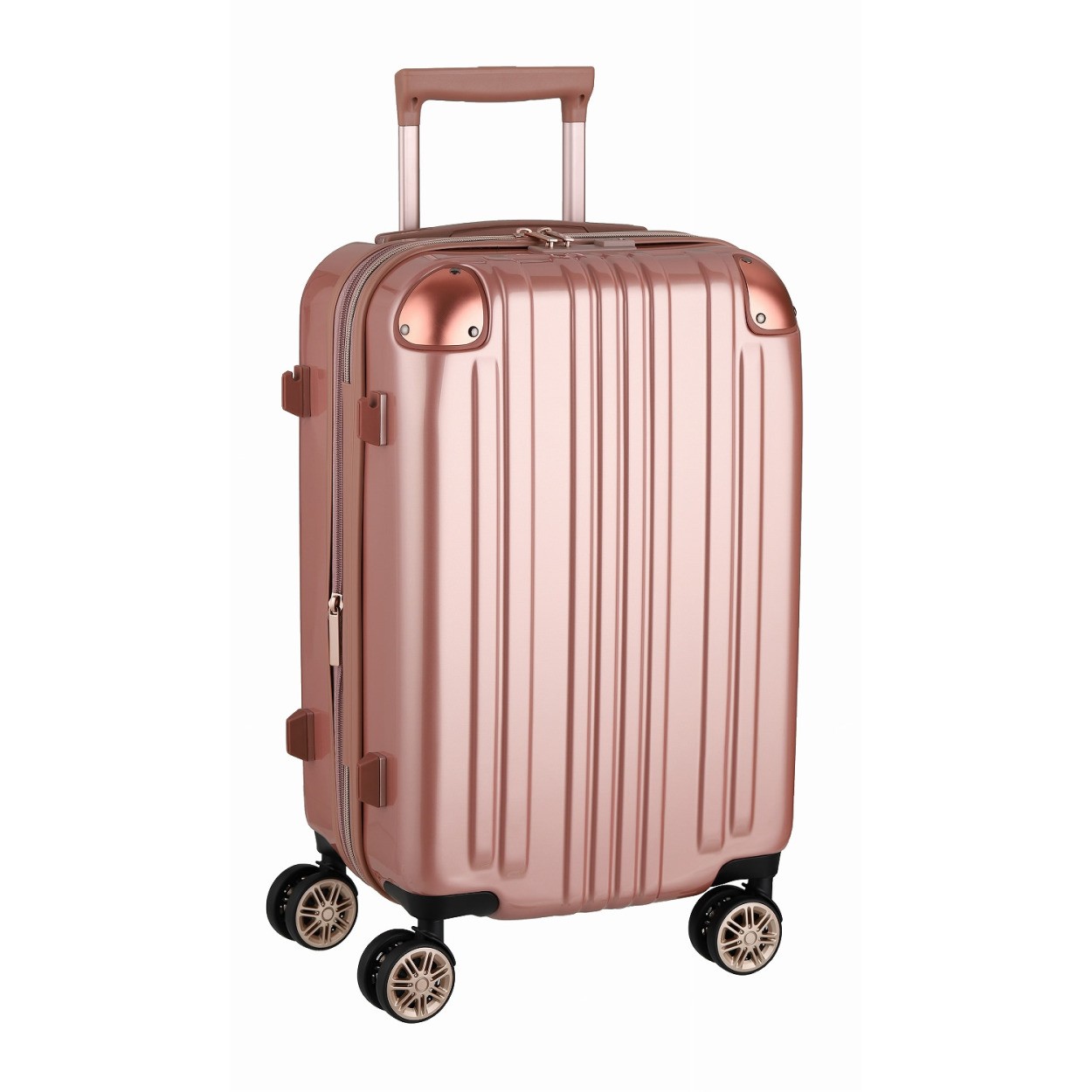 アウトレット スーツケース キャリーケース キャリーバッグ トランク 小型 軽量 Sサイズ おしゃれ 静音 ハード ファスナー 拡張 B-5122-55