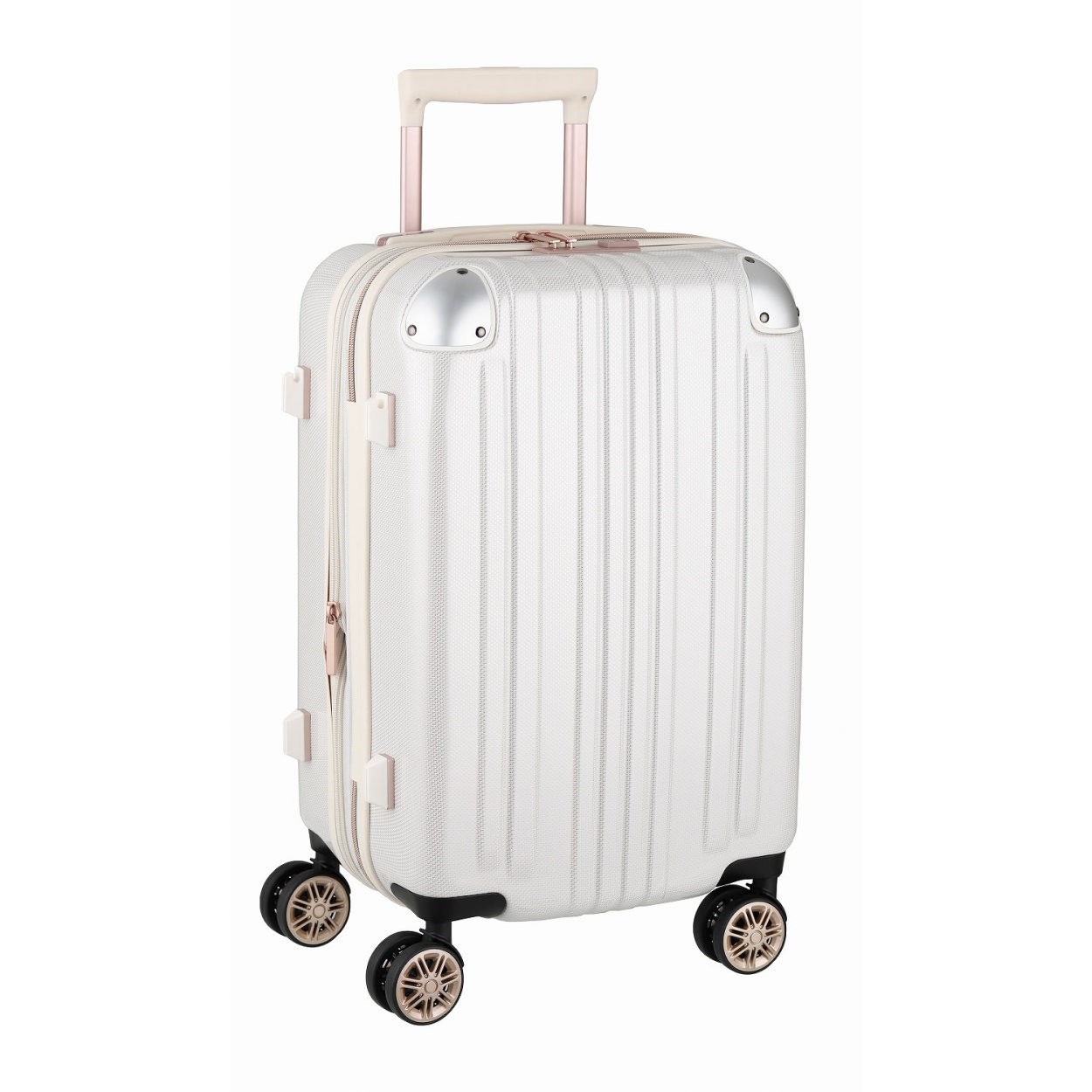 スーツケース キャリーバッグ トランクケース レディースバッグ Sサイズ 小型 超軽量 おしゃれ かわいい 拡張 キャリーケース キャリーバッグ 5122-55｜marienamaki｜03