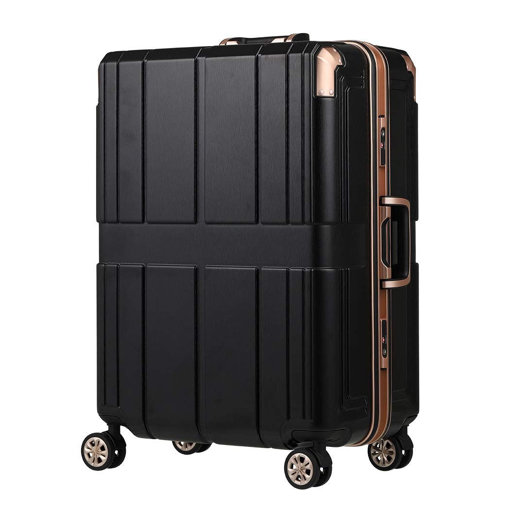 スーツケース キャリーケース キャリーバッグ トランク 中型 超軽量 Mサイズ おしゃれ 静音 ハード アルミ フレーム レジェンドウォーカー  6027-60